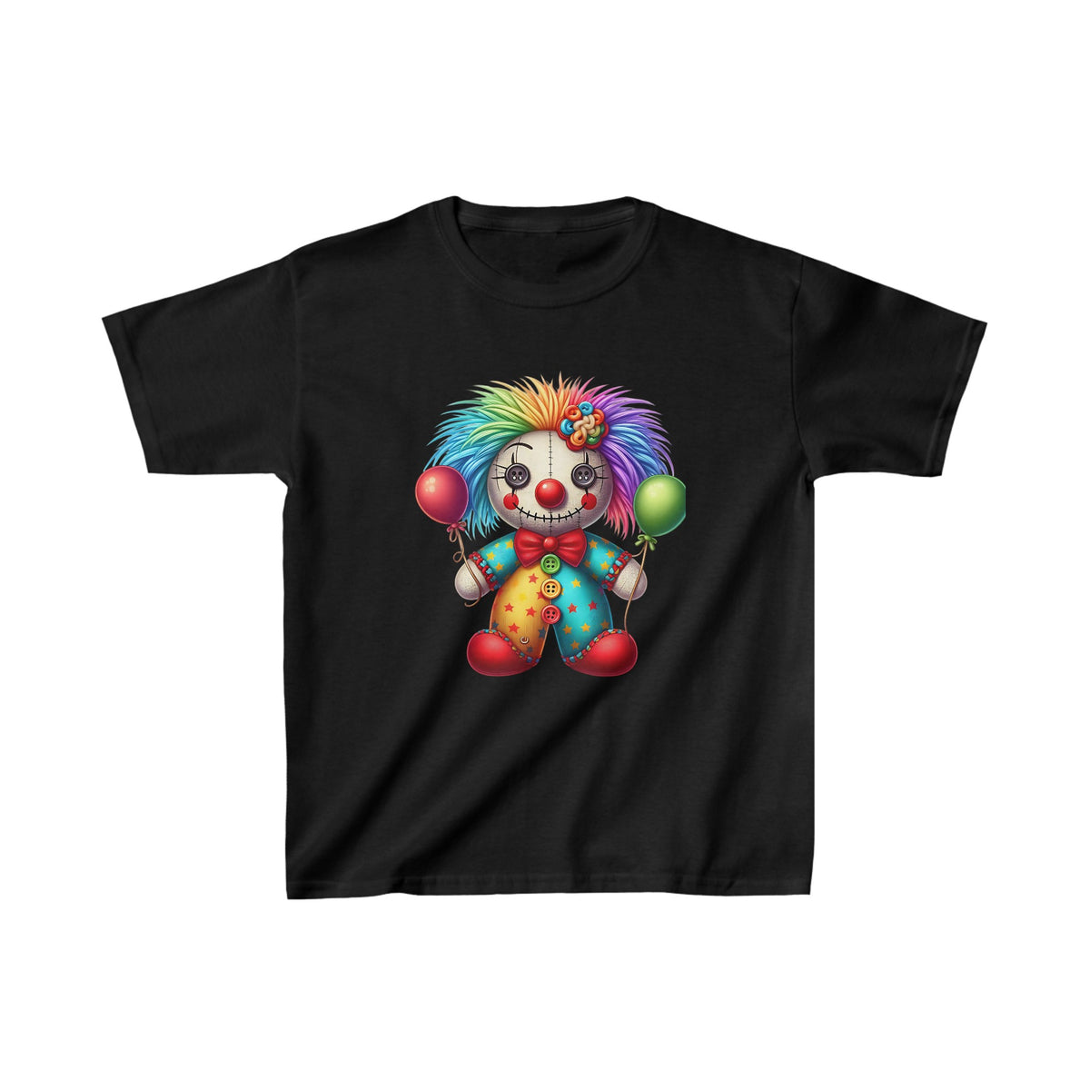 Hilarious Joker Voodoo Doll Kids Halloween Tee