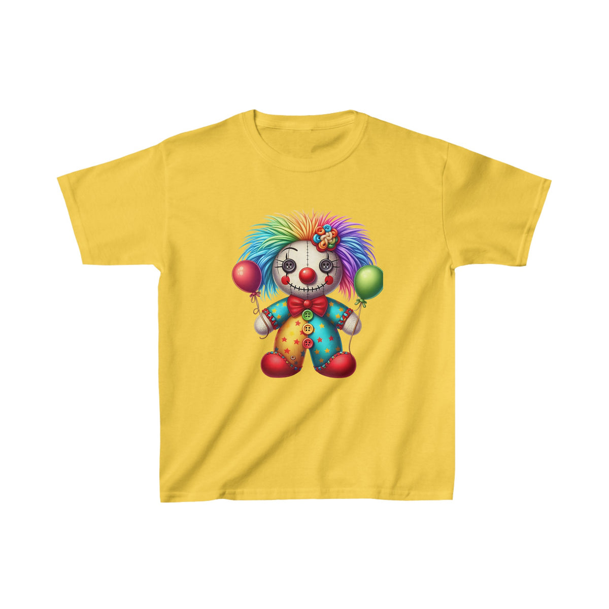 Hilarious Joker Voodoo Doll Kids Halloween Tee