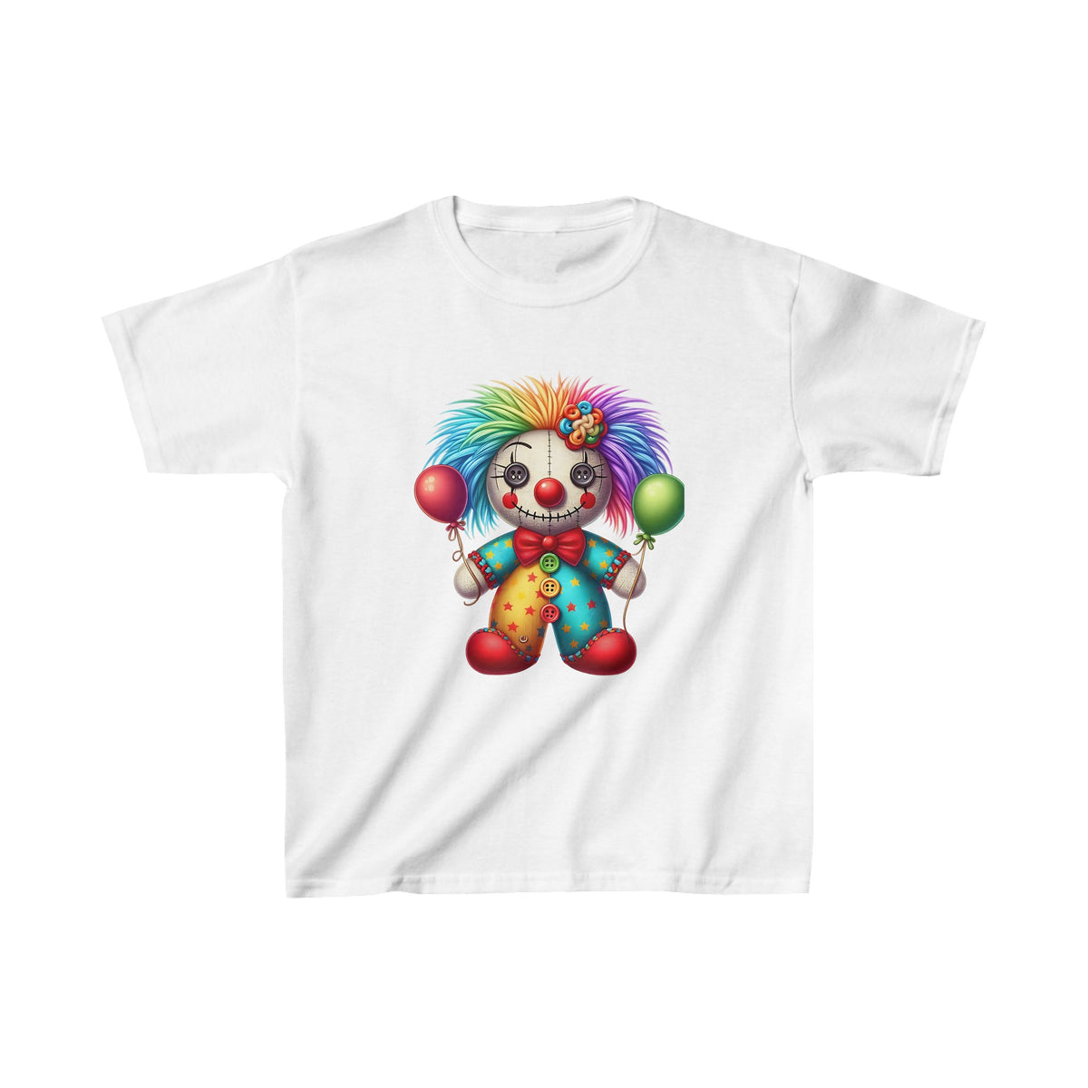 Hilarious Joker Voodoo Doll Kids Halloween Tee