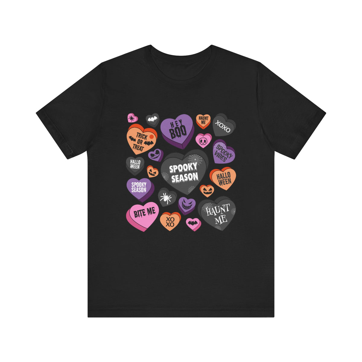 Hey Boo Hunt Me Bite Me Halloween Tee