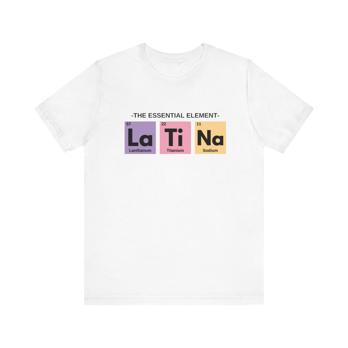 La Ti Na Unisex Jersey Short Sleeve Tee - Tshirt Quest