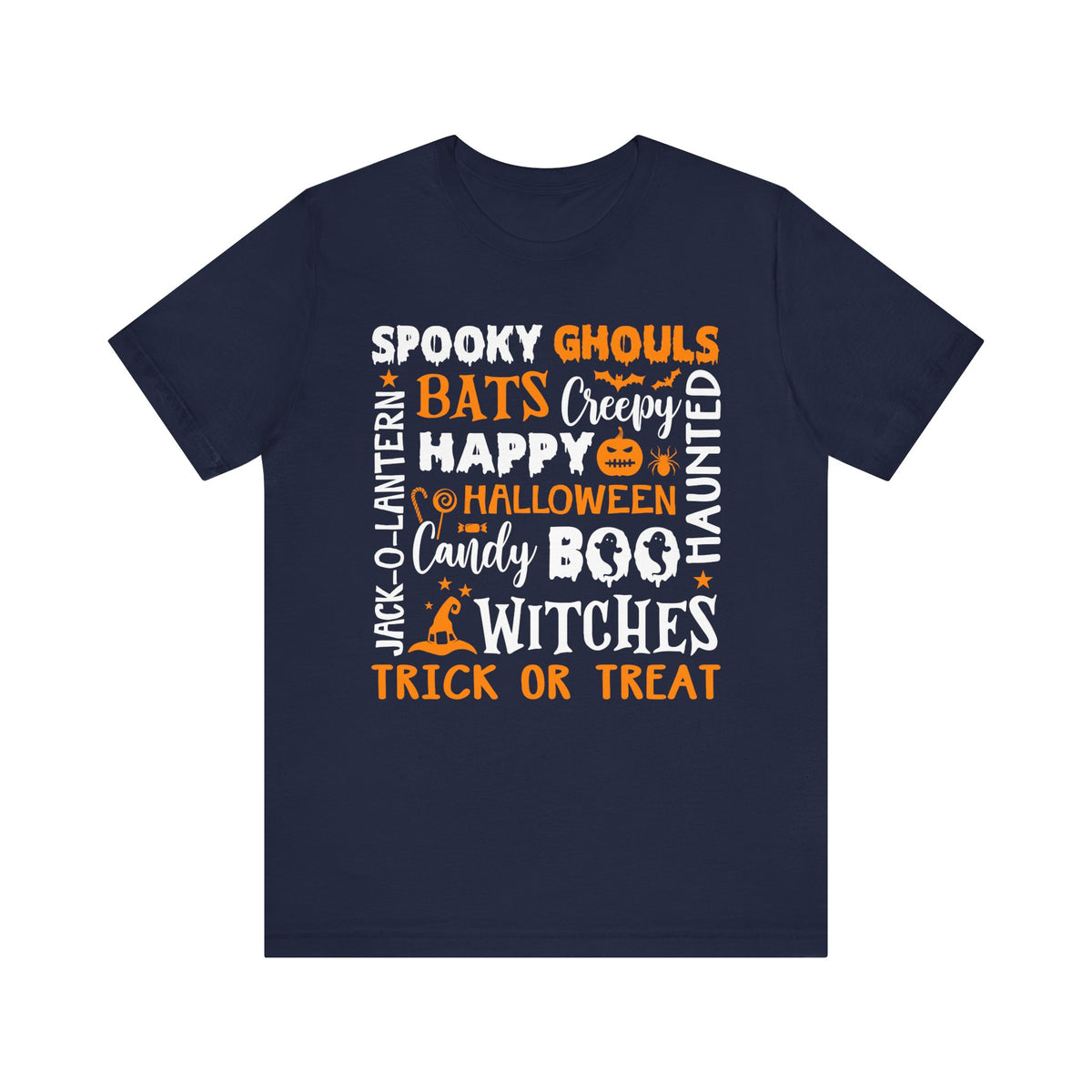 C Spooky Ghouls Halloween Tee