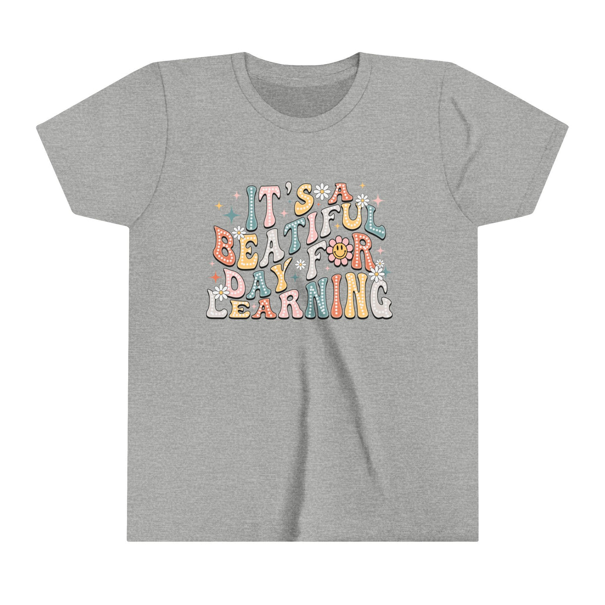 Beautiful Day For Learning Youth Tee - Short Sleeve