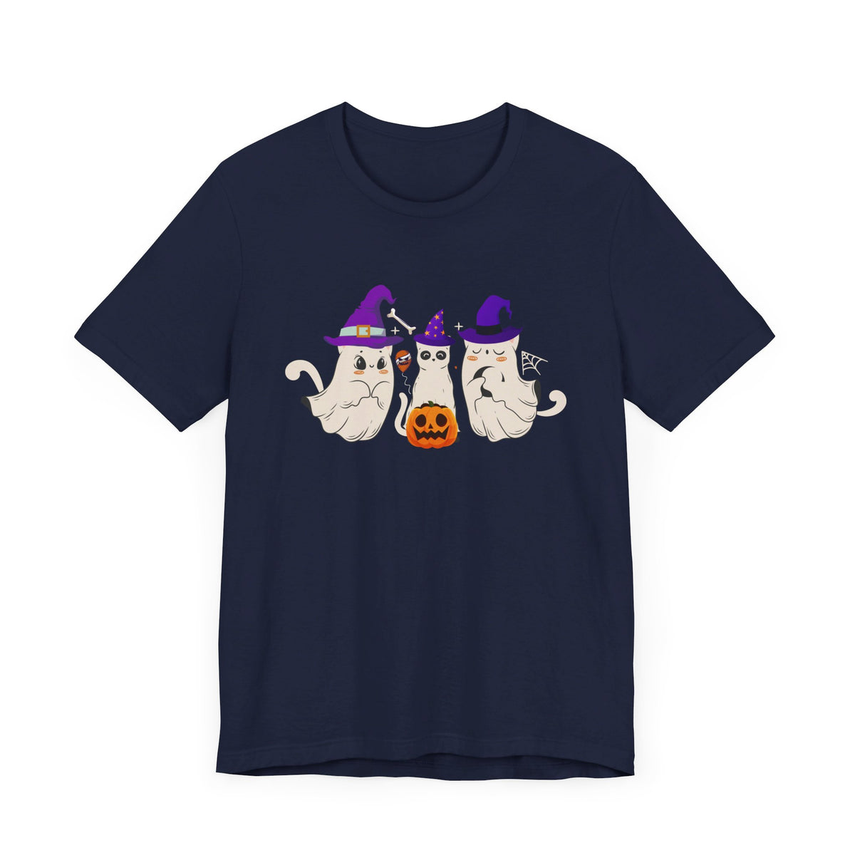 Halloween Funny  Three Cat T-Shirt