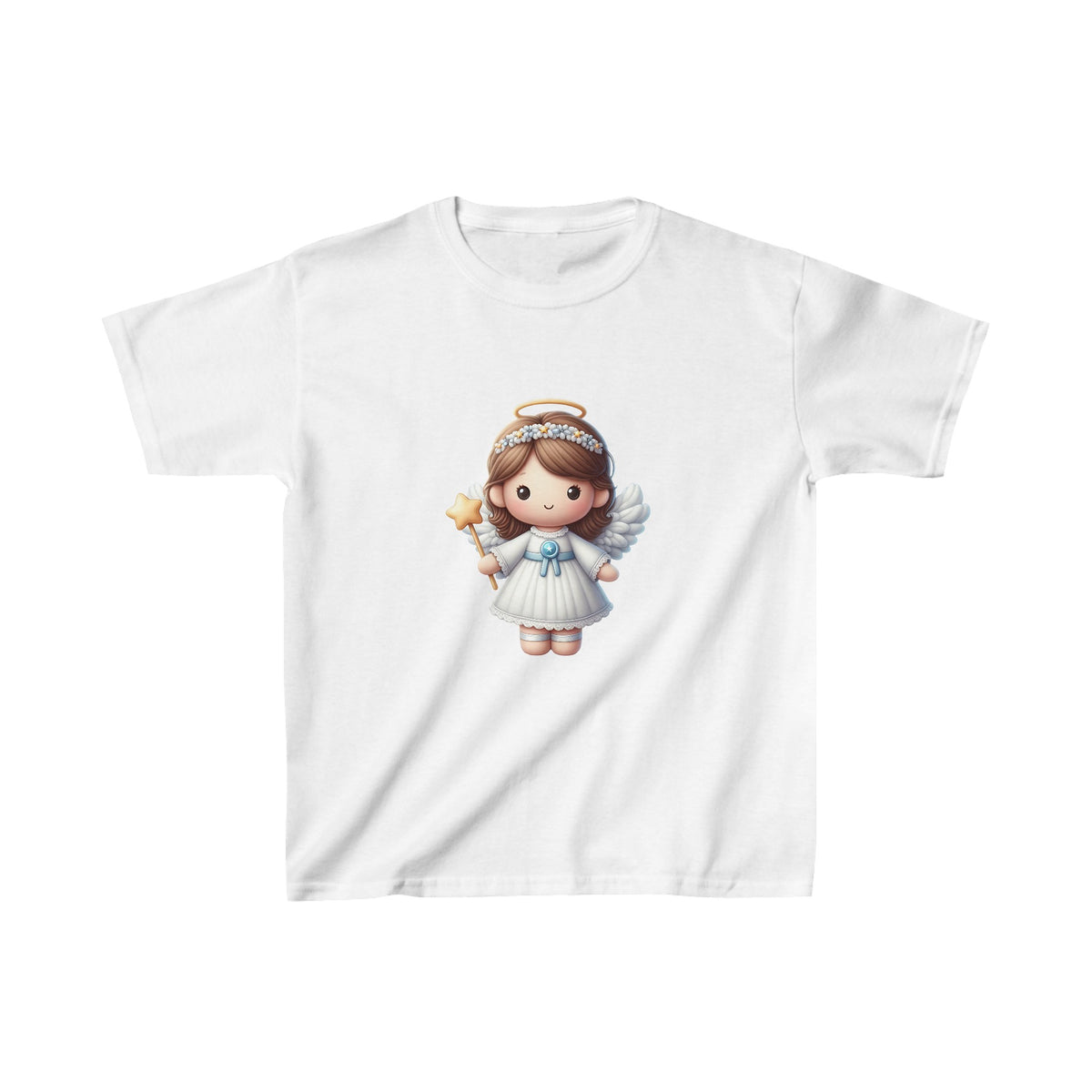 Heavenly Angel Voodoo Doll Kids Halloween Tee