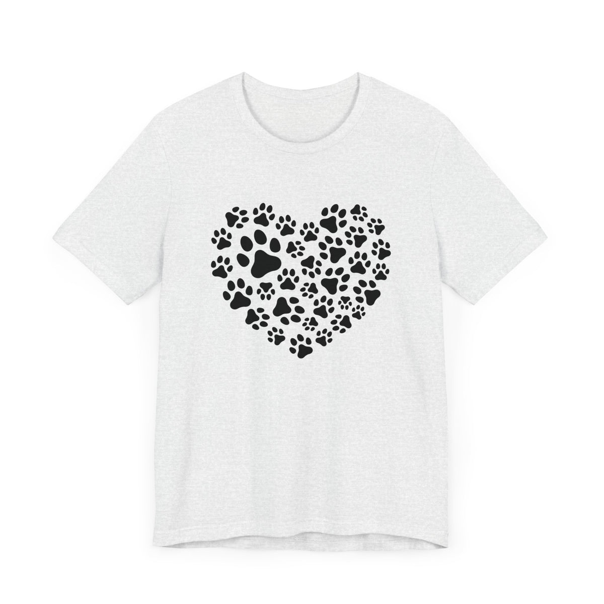 Paw Prints Unisex Jersey Short Sleeve Tee - Tshirt Quest