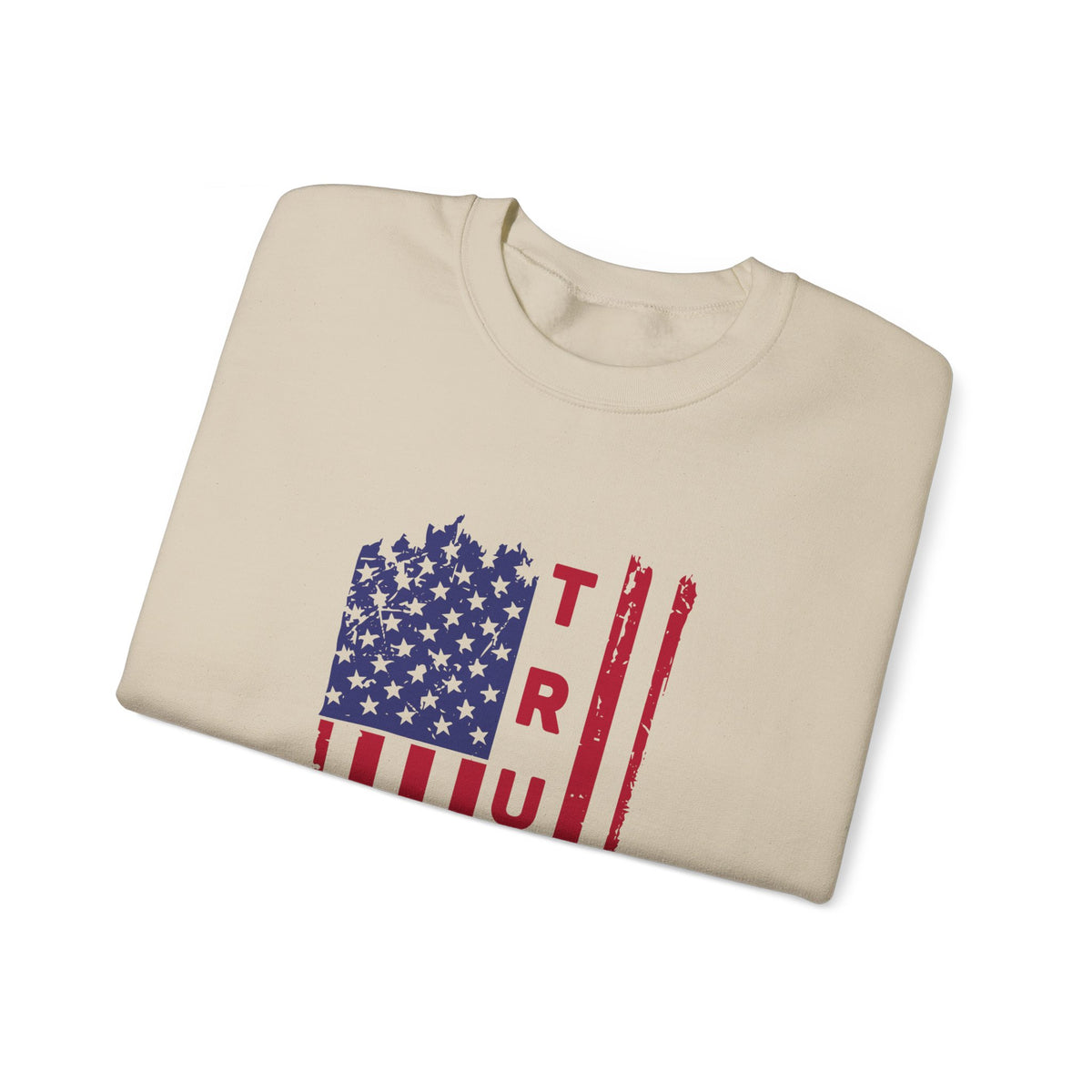 Trump 2024 Unisex American Flag Sweatshirt