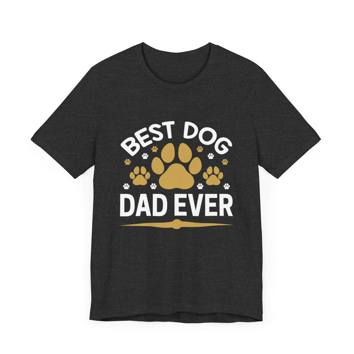 Best Dog Dad Ever Unisex Jersey Short Sleeve Tee - Tshirt Quest