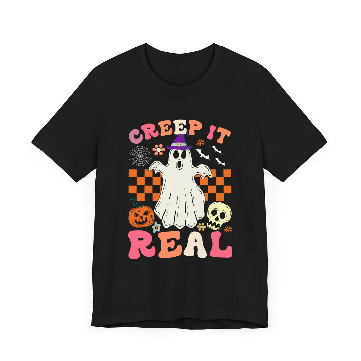 Creep It Real Halloween Tee - Tshirt Quest