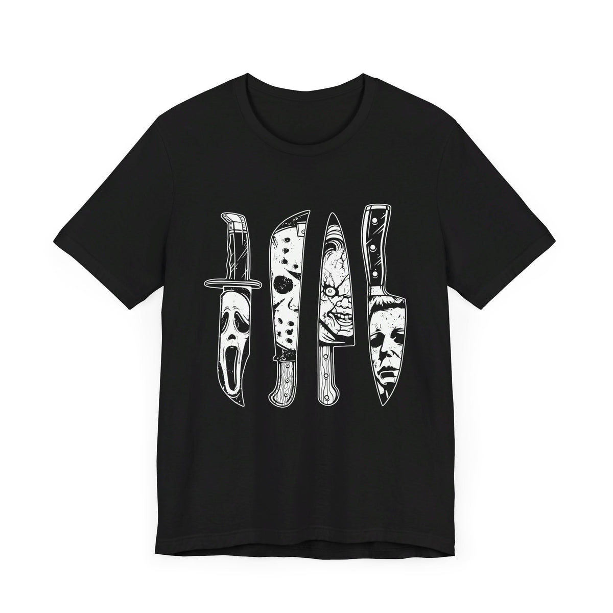 Halloween Knife Ghost Costume T-Shirt