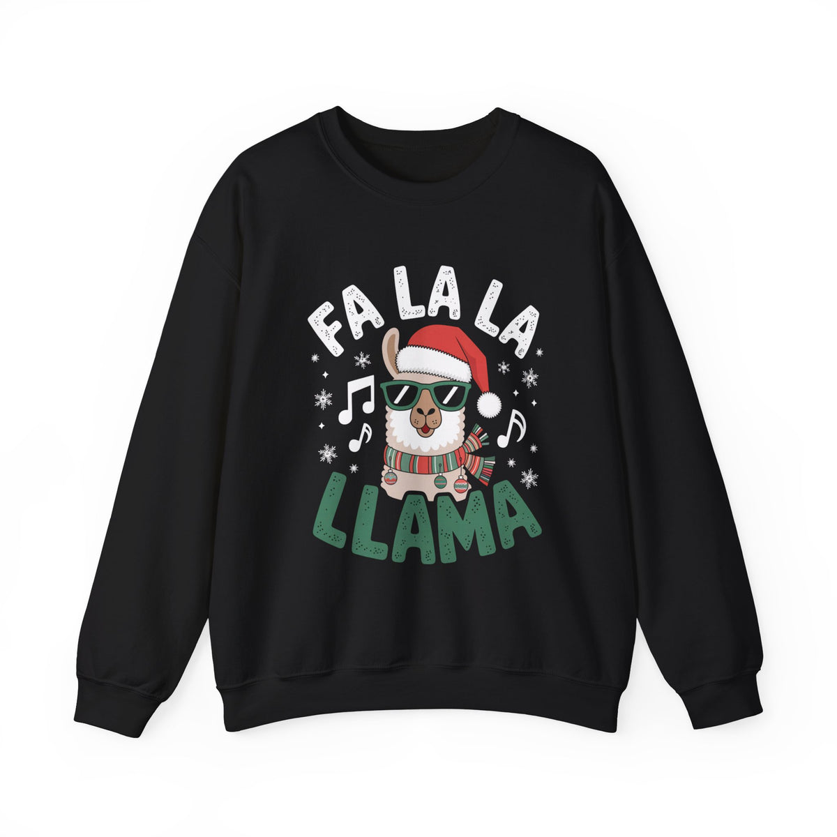 Fa La La LLAMA Christmas Sweatshirt, Fun Women's Holiday Sweatshirt, Trendy Llama Pullover, Cute Winter Sweater, Festive Holiday Sweatshirt