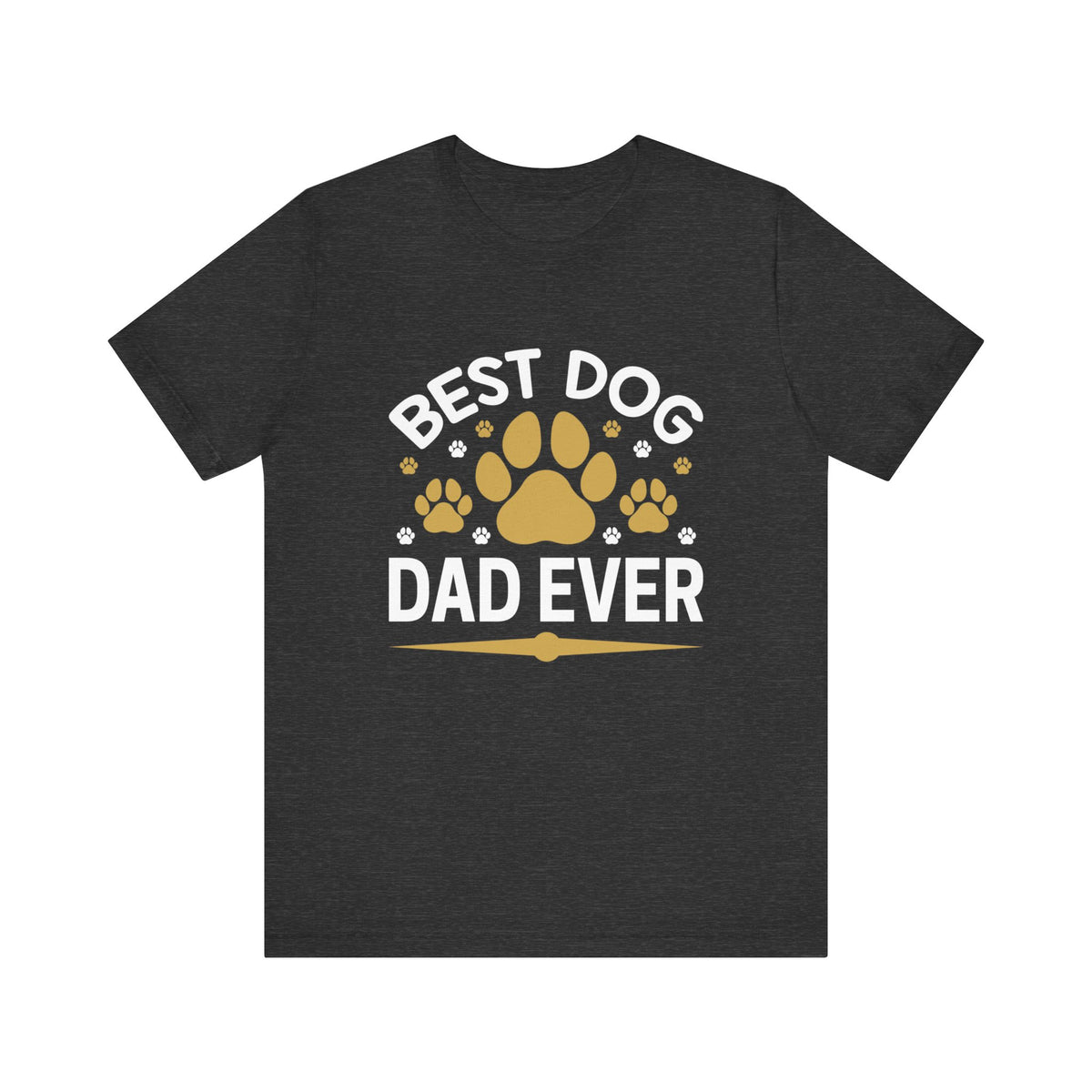 Best Dog Dad Ever Unisex Jersey Short Sleeve Tee - Tshirt Quest