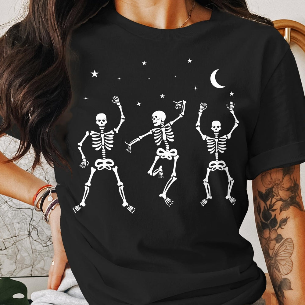 dancing-skeleton-halloween-tee