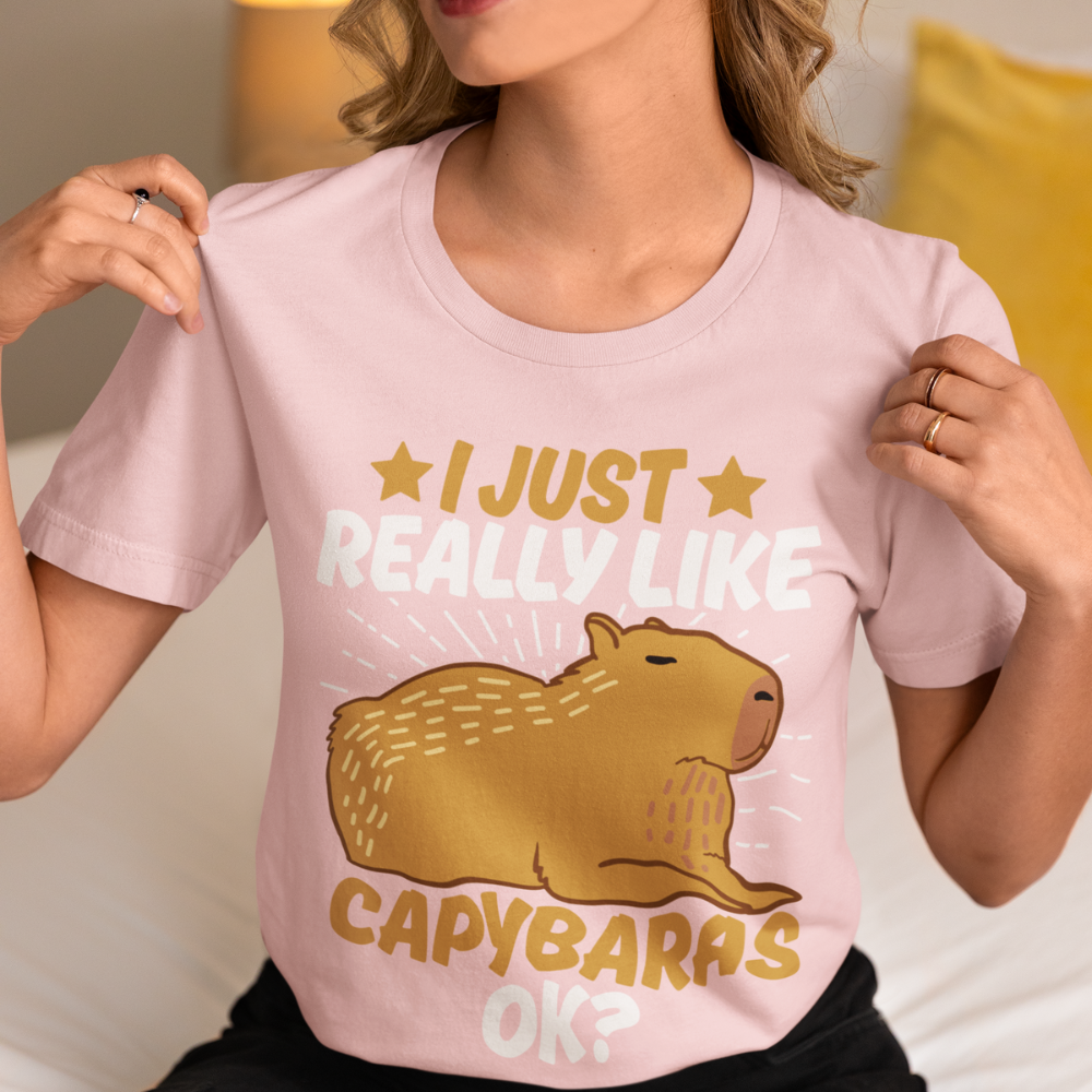 I Just Like Capybaras Ok? Tee