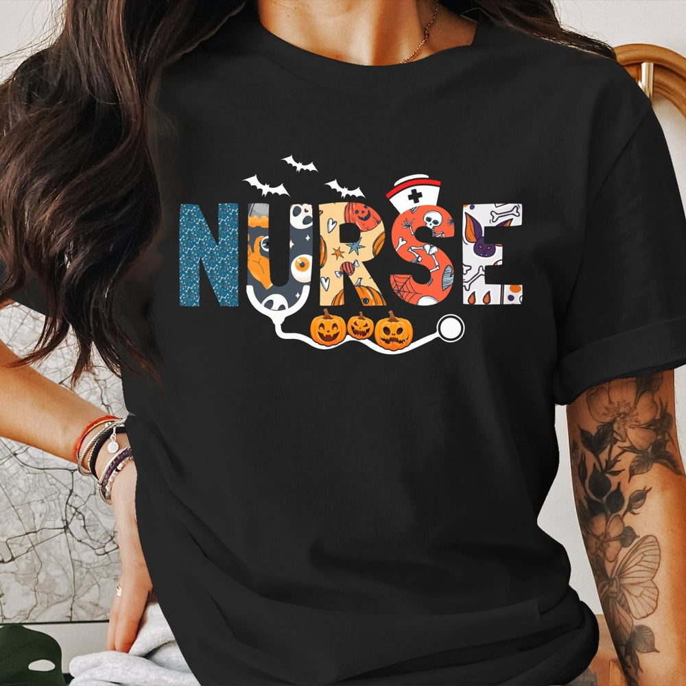 nurse-halloween-tee