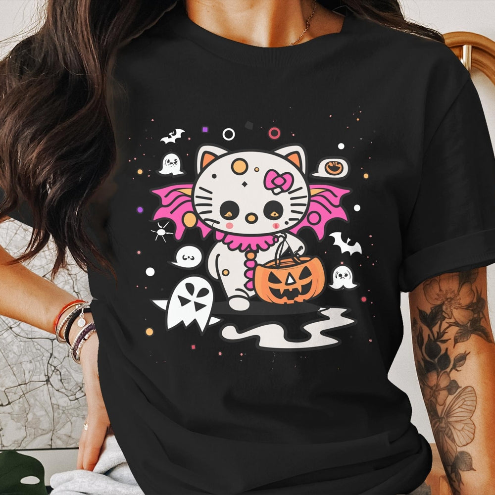 sanrio-characters-costume-party-halloween-tee